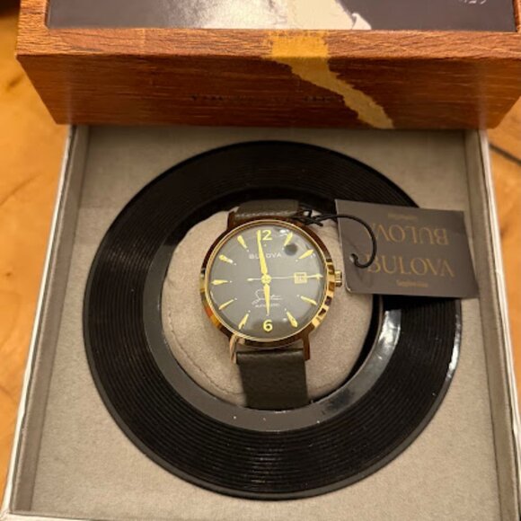 BULOVA 97B203 FRANK SINATRA COLLECTION AEROJET AUTOMATIC WATCH - Picture 4 of 14